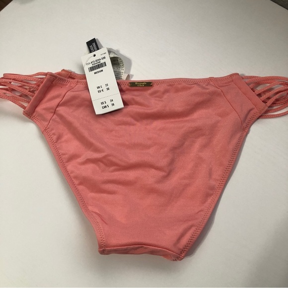 Abercrombie & Fitch Coral Bikini Bottom - Size M - NWT - Picture 3 of 4